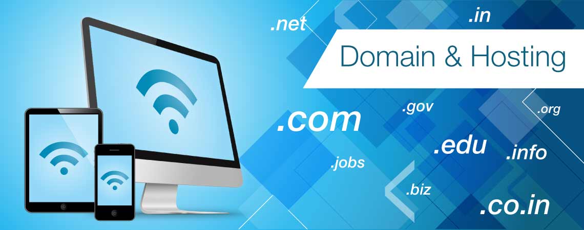 Domain registration and hosting