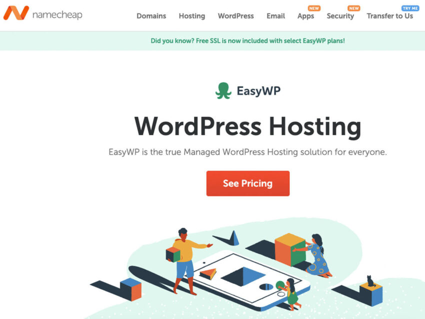 Namecheap WordPress Hosting
