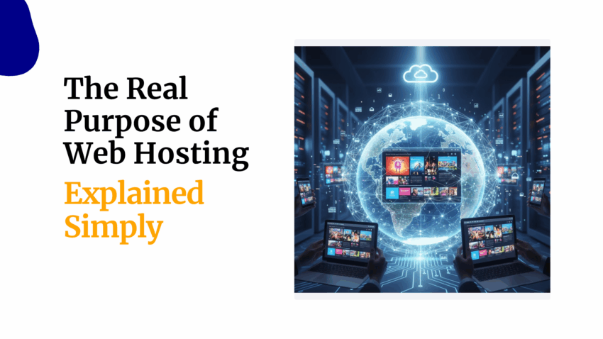 The Real Purpose of Web Hosting Explained Simply
