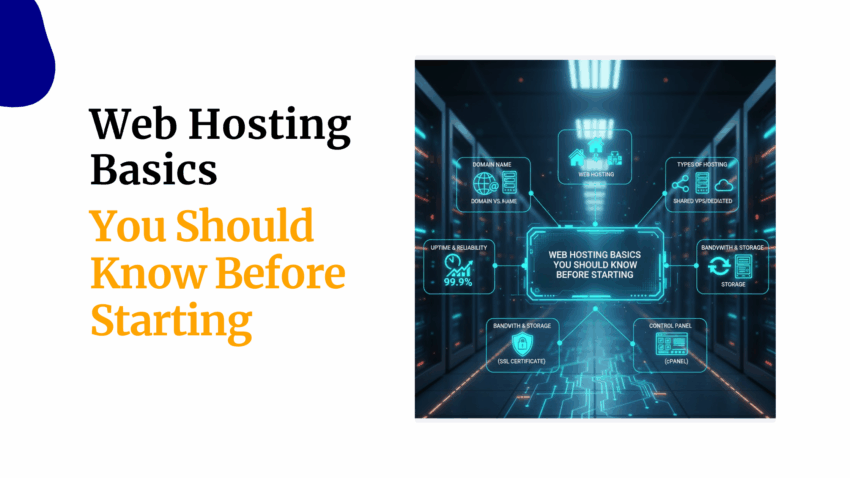 Web Hosting Basics You Should Know Before Starting