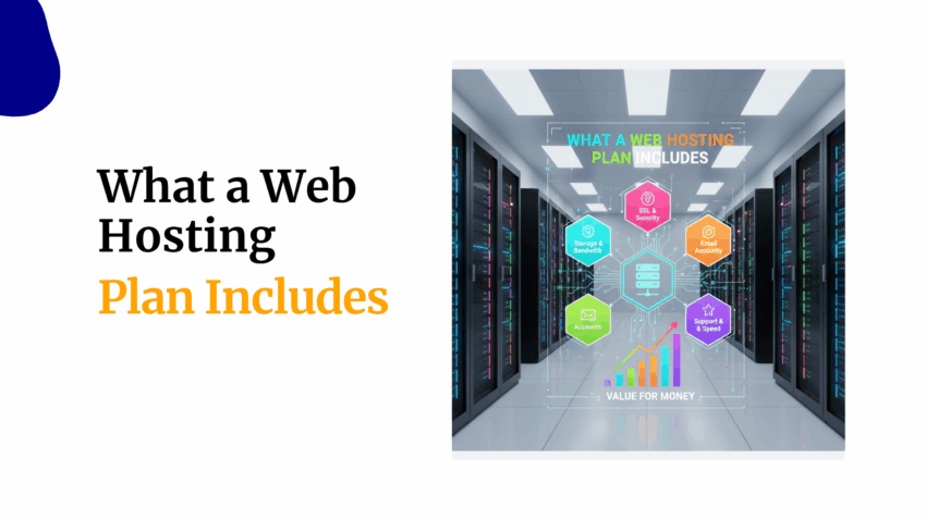 What a Web Hosting Plan Includes