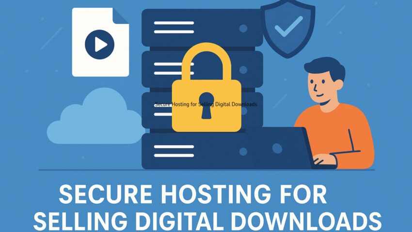 Secure Hosting for Selling Digital Downloads