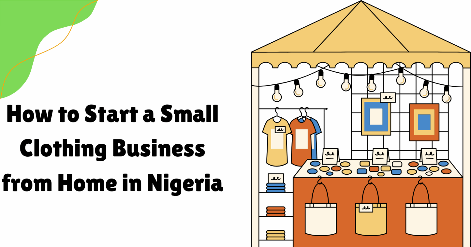 How to Start a Small Clothing Business from Home in Nigeria