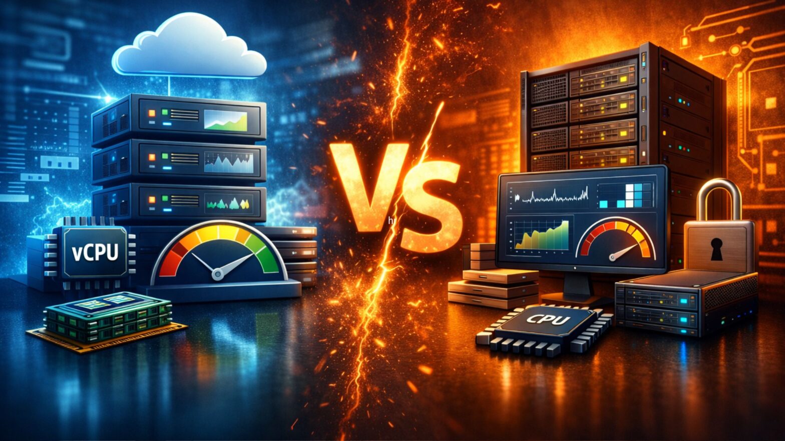 VPS vs. Dedicated Server: Performance Comparison